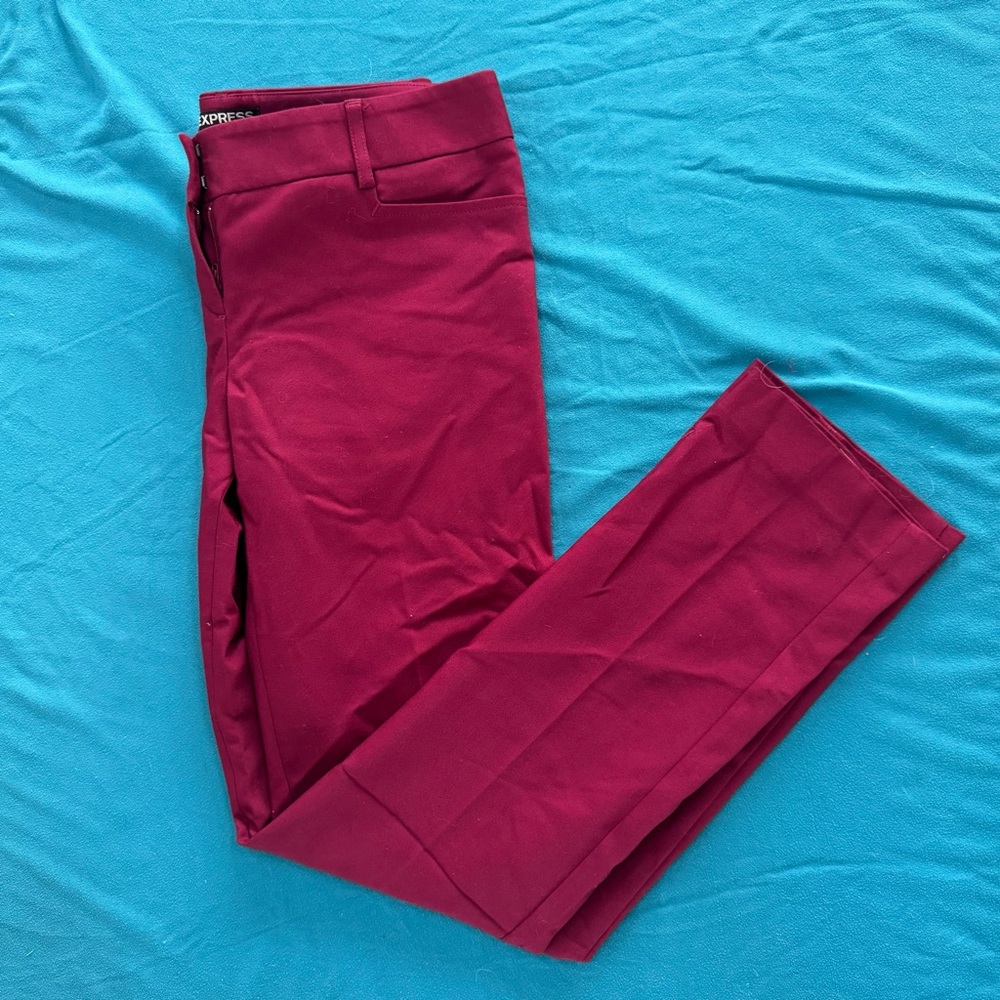 Express Women's Burgundy Trousers